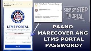 PAANO MARECOVER ANG LTMS PORTAL PASSWORD?| 2021/2022 UPDATED| STEP BY STEP! Using Android phone 