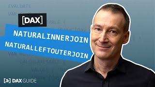 NATURALINNERJOIN, NATURALLEFTOUTERJOIN  - DAX Guide