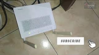 SETTING MODEM HUAWEI HG8245H BEKAS INDIHOME MENJADI AKSES POINT