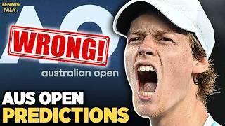 What I Got Wrong : Australian Open 2025 Predictions