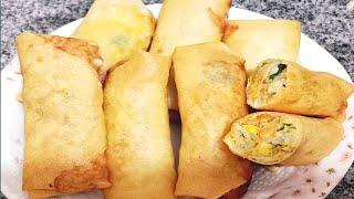 Corn Fried Lumpia and Fish Meatballs || Tasty tasty crisp for life