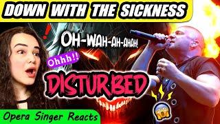 Opera Singer Reacts to Disturbed - Down With The Sickness [Official Music Video]