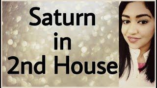 Saturn in the 2nd House of Horoscope