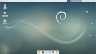 First Look at Debian 9 Stable Xfce Desktop