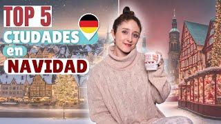  Las Mejores Ciudades de ALEMANIA para viajar en NAVIDAD 