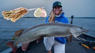 CAMPING ON LAKE OF THE WOODS 3 MUSKIE NIGHT!