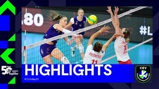 Volero LE CANNET vs. SC "Prometey" DNIPRO - Match Highlights