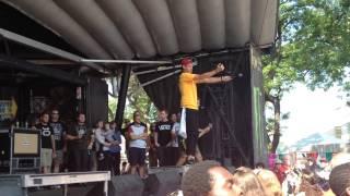 The Color Morale- Burn Victims Warped Tour 2014 Milwaukee