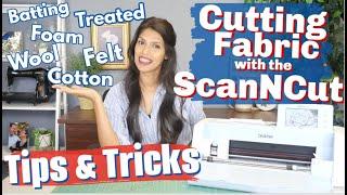 Tips & Tricks Cutting Fabric with the ScanNCut : Allbrands After Hours