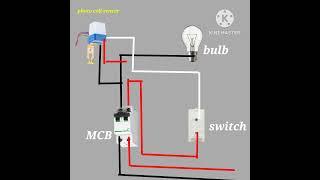 how to photo cell sensor wiring diagram #shortvideo #shortsfeed #shots #shorts #viral #electrical