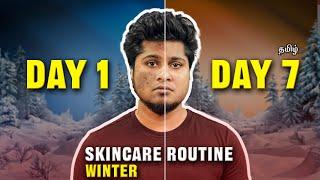 Get Clear & Bright Skin In Just 7 Days (Winter Skincare Routine) | Saran Lifestyle