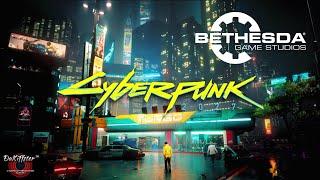 If Bethesda created Cyberpunk 2077...