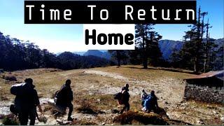 Part.16| Time  To Return Home | Mountain Trekking | Total  580 km We Cover| International Trekking