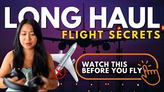 LONG HAUL FLIGHT SECRETS | 14 Tips for Surviving Long Haul Flights in Economy