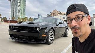 I Lived with a Dodge Challenger Hellcat black ghost