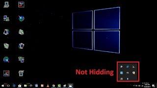 How to Fix Notification Area Icons Aren’t Hiding in Windows 10