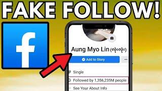 How to get fake followers on Facebook 2024