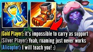 HOW TO CARRY GOLD ELO AS A ROAMING SUPPORT! (CHALLENGER SHARES HIS SECRET)