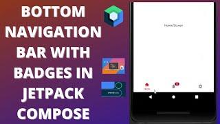 Bottom Navigation Bar With Badges in Android Jetpack Compose