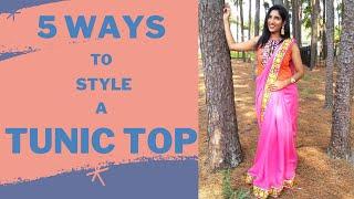 5 Ways to Style a Tunic Top | Latest Trends | Reshma Vytla