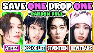  ONE RANDOM RULE  : SAVE ONE DROP ONE KPOP SONGS  KPOP GAME 2024