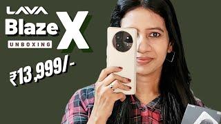 Lava Blaze X Unboxing in Tamil 3D Curved AMOLED,  @₹13,999*!?