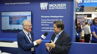 Mouser Electronics at embedded world 2024