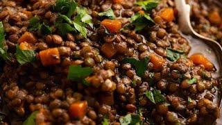 French Lentil Ragout (Puy lentil side dish)