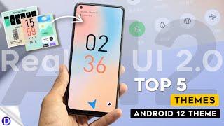 Realme UI Top 5 September Mid Themes | Android 12 Theme | ColorOS 12 Theme | realme UI 3.0 Themes 