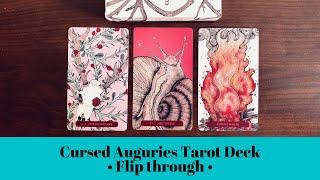 Cursed Auguries Tarot Deck • Full flip through