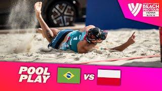 George/Andre vs. Bryl/Losiak - Pool Play Highlights | Vienna 2024 #BeachProTour