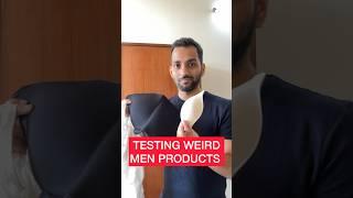 Testing Weird Men's Products  | Unbelievable Products #shorts #mensfashion