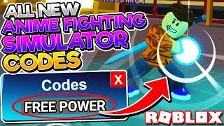 ALL *SECRET POWER* CODES in ANIME FIGHTING SIMULATOR! (Roblox BEST CODES)