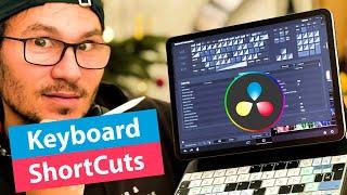 DaVinci Resolve iPad: Change Keyboard Shortcuts