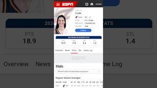 Caitlin Clark's WNBA Rookie Season Stats So Far #basketball #sportsnews #shortsfeed