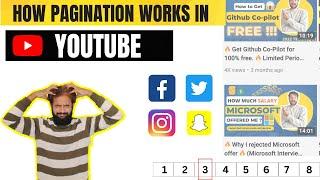  System design of Youtube  | How Youtube Pagination works behind the scenes #youtube #facebook