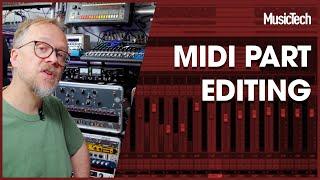 Cubase Tutorials: MIDI Part Editing