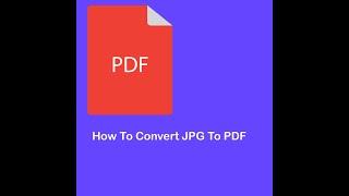 How To Convert JPG To PDF | Offline | Free & EASYEST Way-2020