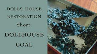 Making Dollhouse Coal / Miniature Charcoal | Short Version | CRAFTS & MINIATURES