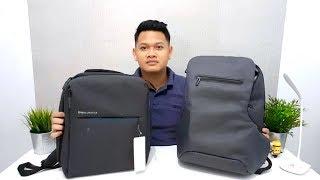 Unboxing Tas Xiaomi : Mi Minimalist Urban Lifestyle vs Premium Black Backpack