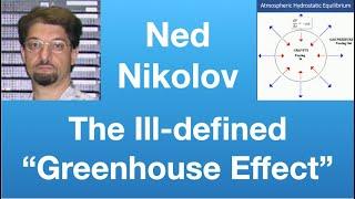 Ned Nikolov: The Ill-defined “Greenhouse Effect” | Tom Nelson Pod #277