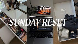 SUNDAY FALL RESET: apartment refresh, gel nails at home & upper body workout at the gym