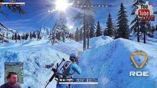 Ring of Elysium (RoE). ЗИМНЯЯ КАРТА - СтримLand #22