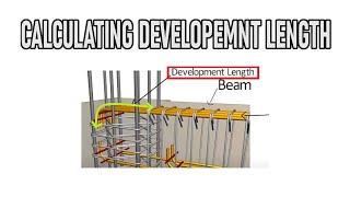 Development length of bar Calculations and formula