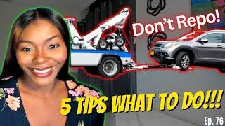 5 Tips on What to do When You Can't Pay Your Car Payment | Credit 101 Ep. 76