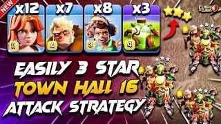 MOST POWERFUL Th16 Root Rider Valkyrie Attack Strategy - Best Root Rider Attack Strategy - Coc