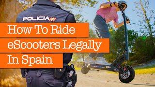 Avoid Fines Up To €1000 - How To Ride An Electric Scooter In Spain Legally