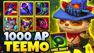 MAX AP Teemo is the most FUN build in League of Legends.