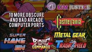 10 MORE Obscure and Bad Computer Arcade Game Ports | Kim Justice