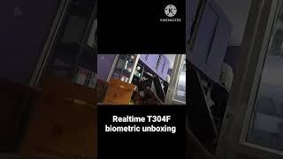 Realtime T304F biometric unboxing